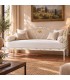 Divano Letto in Ferro Battuto Marilyn - Bianco oro