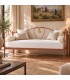 Divano Letto in Ferro Battuto Marilyn - Arancio Rame