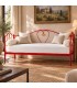 Divano Letto in Ferro Battuto Marilyn - Rosso