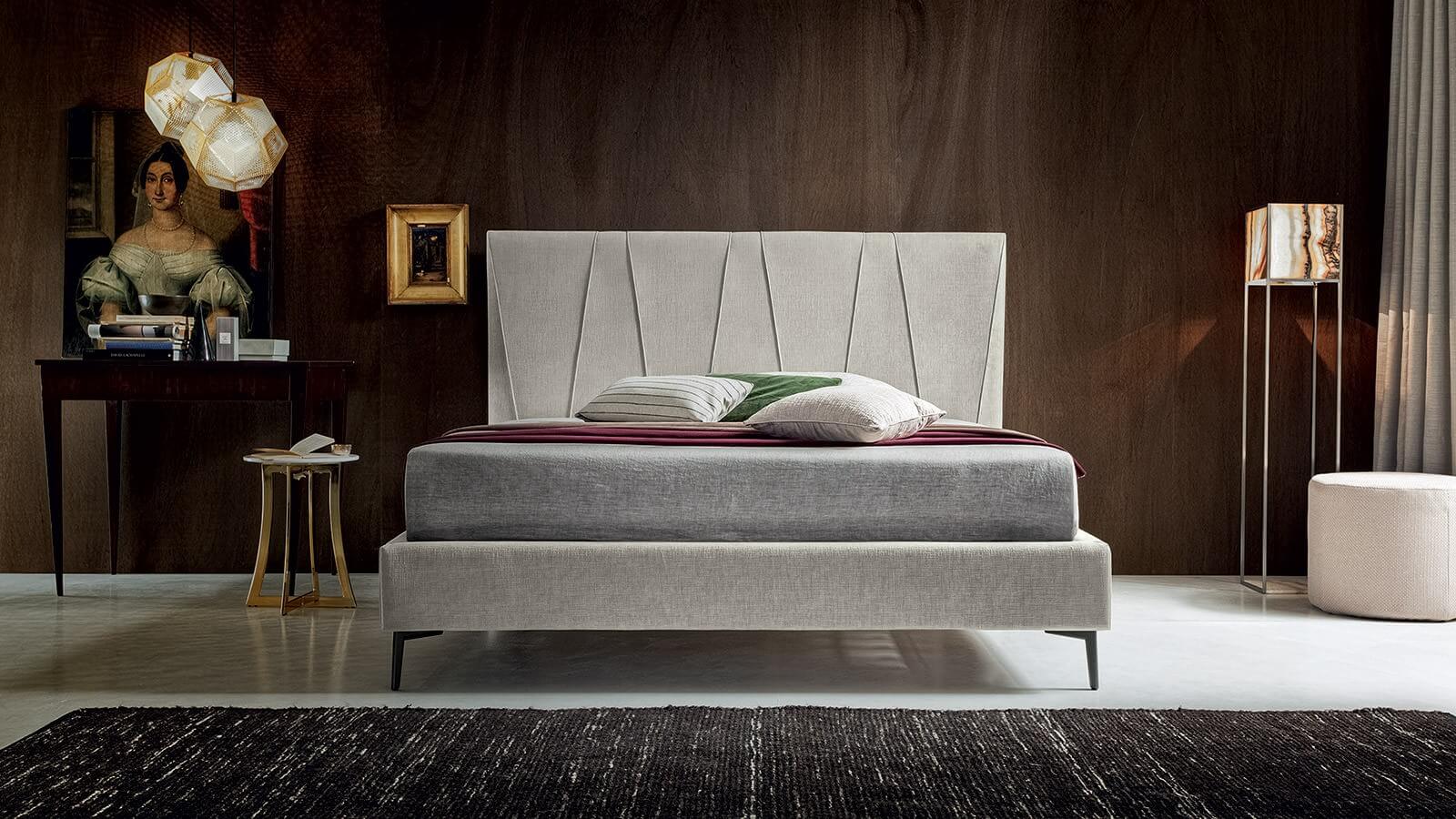 Letto contenitore design semplice Jerry Felis