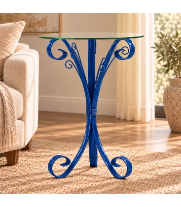 Tavolino da salotto 3P Riccio - Blu