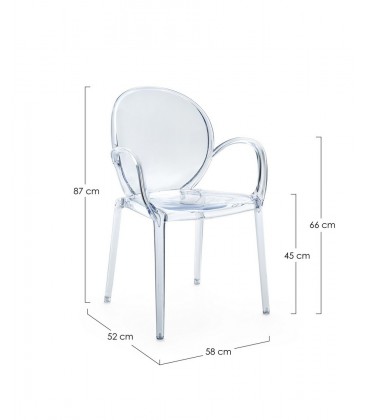 Sedia Camilla 58a - 52b - 87h - 45h1 - 66h2