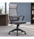 Poltrona da ufficio Hoboken 59a - 65b - 121h - 46.5/54h1 - 66/73.5h2