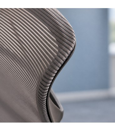 Poltrona da ufficio Hoboken 59a - 65b - 121h - 46.5/54h1 - 66/73.5h2