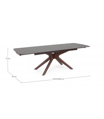 Tavolo allungabile Maritta 170/210/250a - 90b - 76h 0731297