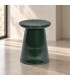 Tavolino decorativo Shilin verde altezza 45 cm in ceramica smaltata
