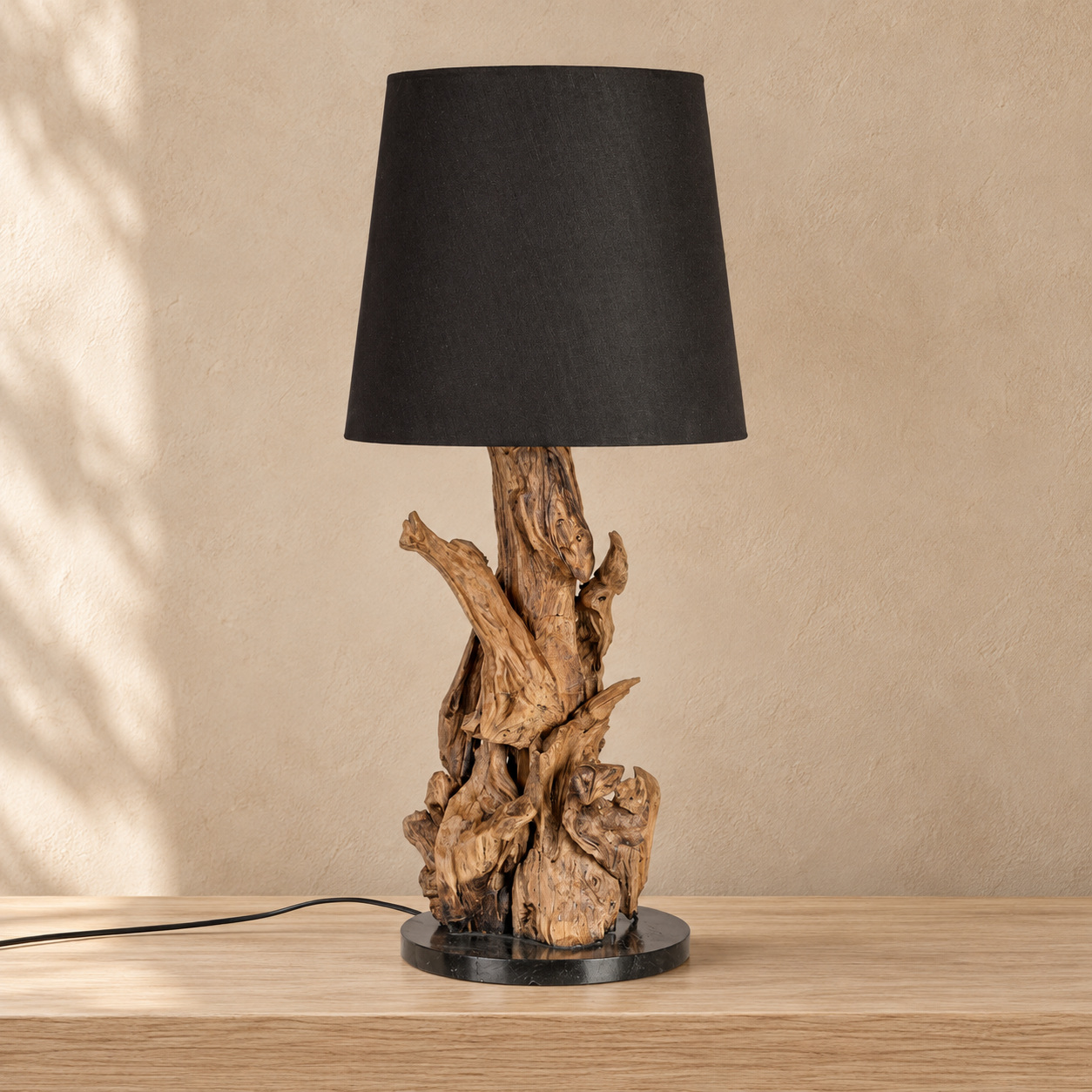 Lampada da tavolo Bluma altezza 82 cm con attacco E27