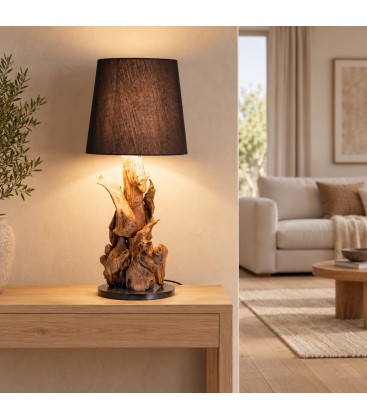 Lampada da tavolo Bluma altezza 82 cm con attacco E27