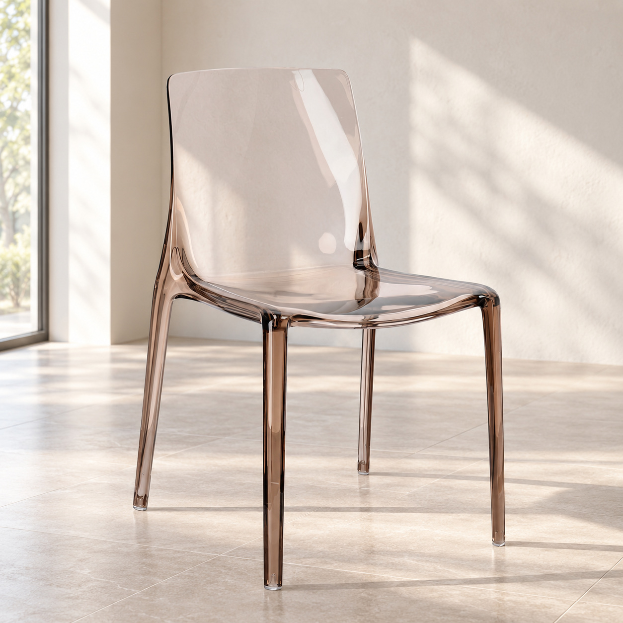 Sedia Adele coffee impilabile