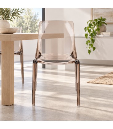Sedia Adele coffee impilabile