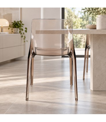 Sedia Adele coffee impilabile
