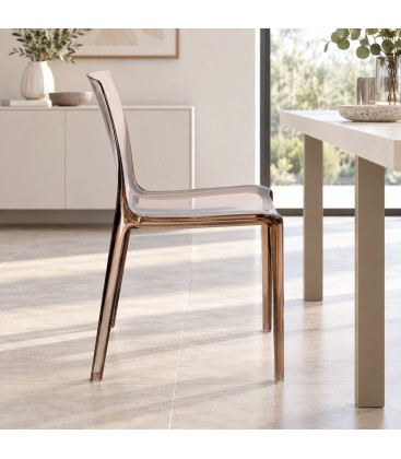 Sedia Adele coffee impilabile