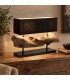 Lampada da tavolo Kleta nero altezza 55 cm con attacco E27