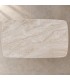 Tavolo allungabile Mirvana con piano in ceramica effetto sabbia
