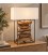Lampada da tavolo Kubi bianco altezza 76 cm con attacco E27