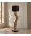 Piantana Kleta nero altezza 120 cm con attacco E27