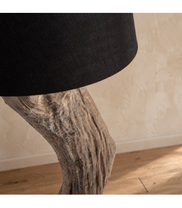 Piantana Kleta nero altezza 120 cm con attacco E27
