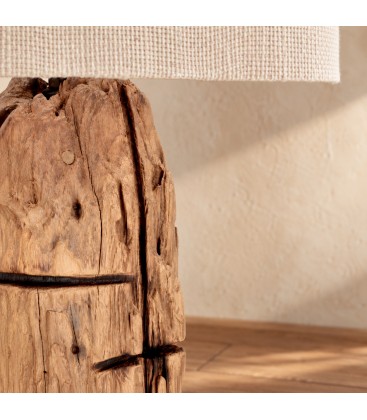 Piantana Kleta beige altezza 143 cm con attacco E27