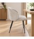 Sedia Gesien grigio con rivestimento in poliestere
