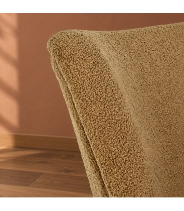 Poltrona Moritz palm con rivestimento in poliestere