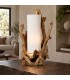 Lampada da tavolo Ace bianco altezza 80 cm con attacco E27