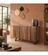 Credenza 3 ante Aron con struttura in legno di acacia