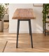 Consolle Aron con piano in legno di acacia