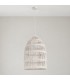 Lampadario Praia bianco altezza 67 cm con attacco E27