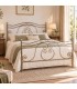 Letto matrimoniale in Ferro Battuto Barocco - Bronzo