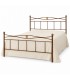 Letto matrimoniale in Ferro Battuto Nina - Oro ducato