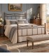Letto matrimoniale in Ferro Battuto Nina - Oro ducato