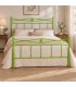 Letto matrimoniale in Ferro Battuto Nina - Verde