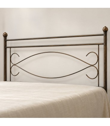 Letto matrimoniale in Ferro Battuto Spark - Bronzo anticato