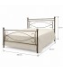 Letto matrimoniale in Ferro Battuto Spark - Bronzo anticato