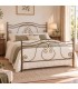 Letto francese in Ferro Battuto Barocco - Bronzo anticato