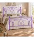 Letto francese in Ferro Battuto Ester - Glicine
