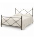 Letto matrimoniale in Ferro Battuto Evelyne - Bronzo anticato