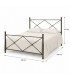 Letto matrimoniale in Ferro Battuto Evelyne - Bronzo anticato