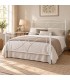 Letto francese in ferro battuto Sissy - Bianco opaco