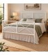Letto francese moderno in ferro Focus - Bianco opaco