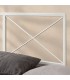 Letto francese moderno in ferro Focus - Bianco opaco