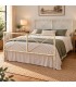 Letto francese moderno in ferro Focus - Avorio anticato