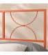 Letto matrimoniale in ferro Koris - Arancio Rame