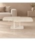 Tavolino allungabile Joosef ivory con piano in gres porcellanato