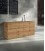 Credenza rovere nodato spazzolato