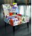Poltrona moderna Fantasy patchwork imbottita