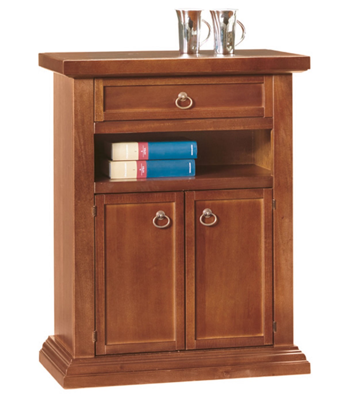 Mobiletto portatelefono in legno 64x32 H. 80