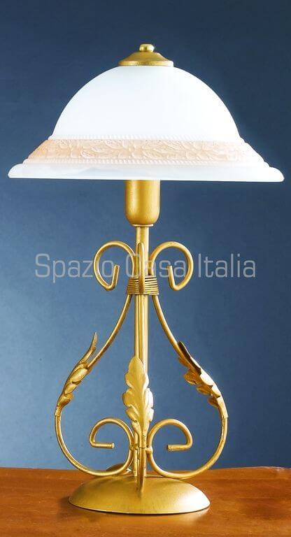 Lampada da tavolo bombata Ø 24