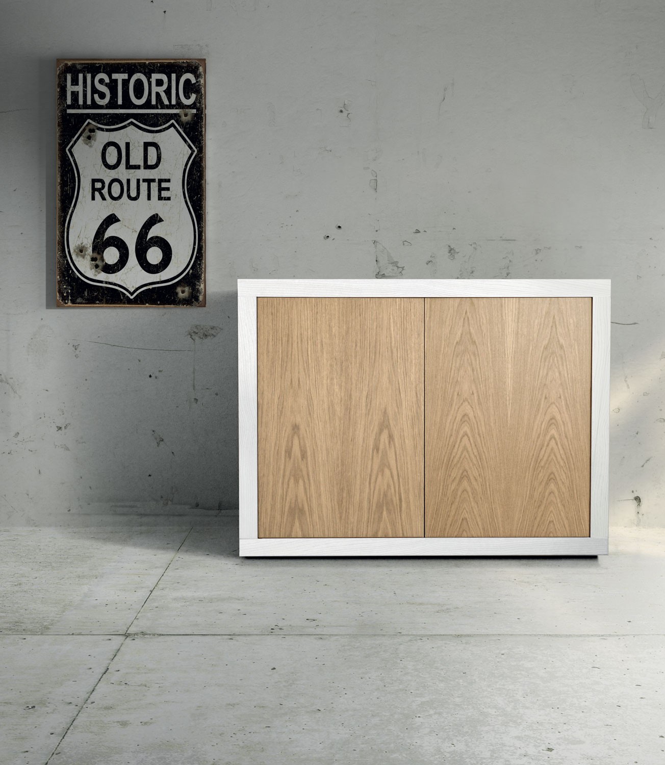Credenza in Rovere 2 ante