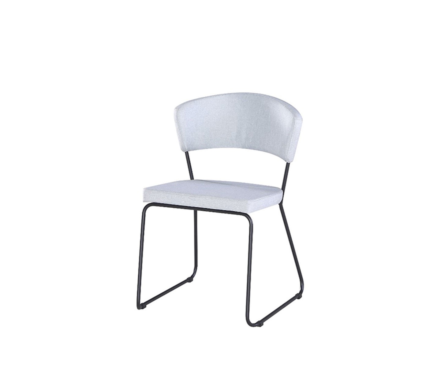 Sedia Design Tessuto in Metallo